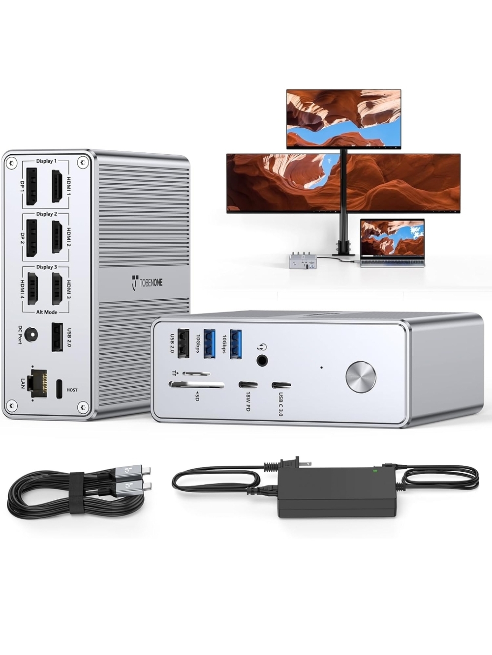 TobenONE Displaylink Driver Required Docking Station